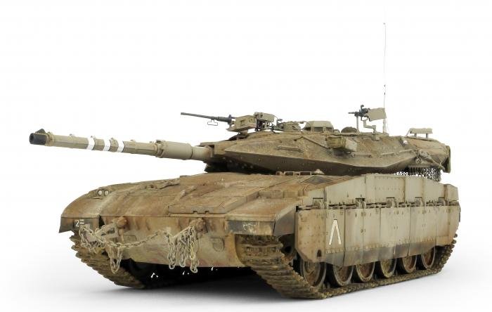 Academy 1/35 Merkava 2D tank 13286 full build
